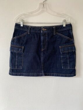Club Monaco Y2K Jean Mini Skirt - Size 10